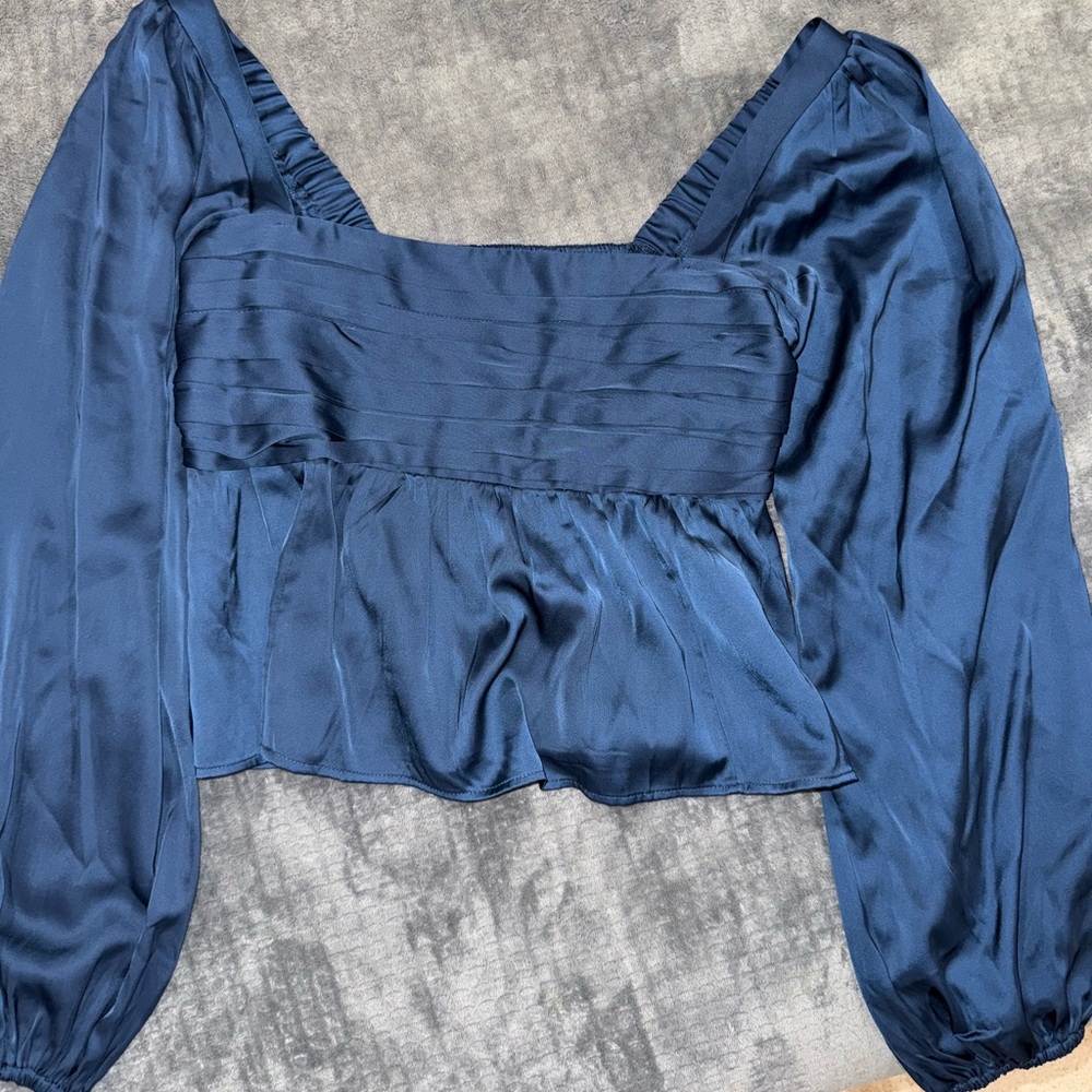 Abercrombie silk top